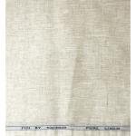 Raymond 100% Pure Linen from FIJI with Double Wrap Weaving Beige (Seashell) colour Plain Unstitched Shirt Fabric of 1.70 meters / VV2634