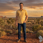 Raymond 100% Pure Linen from FIJI with Double Wrap Weaving Orange (Apricot) colour Plain Unstitched Shirt Fabric of 1.70 meters / VV2642